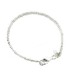 100% Silver 925 Delicate Bracelet with Clasp